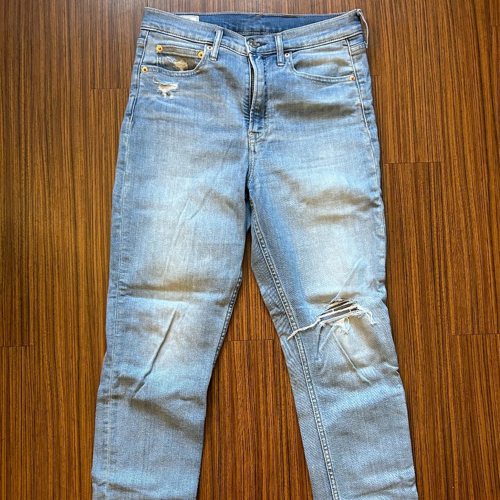 Gap cigarette jeans size 8/29R